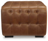 Warmstead Furniture - Ashley Furniture - Temmpton Living Room - Oversized Accent Ottoman / Chocolate - U9270808